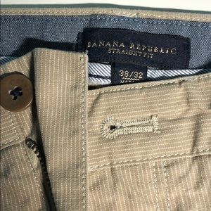 straight leg banana republic striped pants men 38